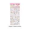 ENSKY Chiikawa Puffy Foot Sticker (1) Clear