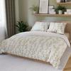 RIMA bedding set 220x200 cm - satin cotton, delicate floral pattern
