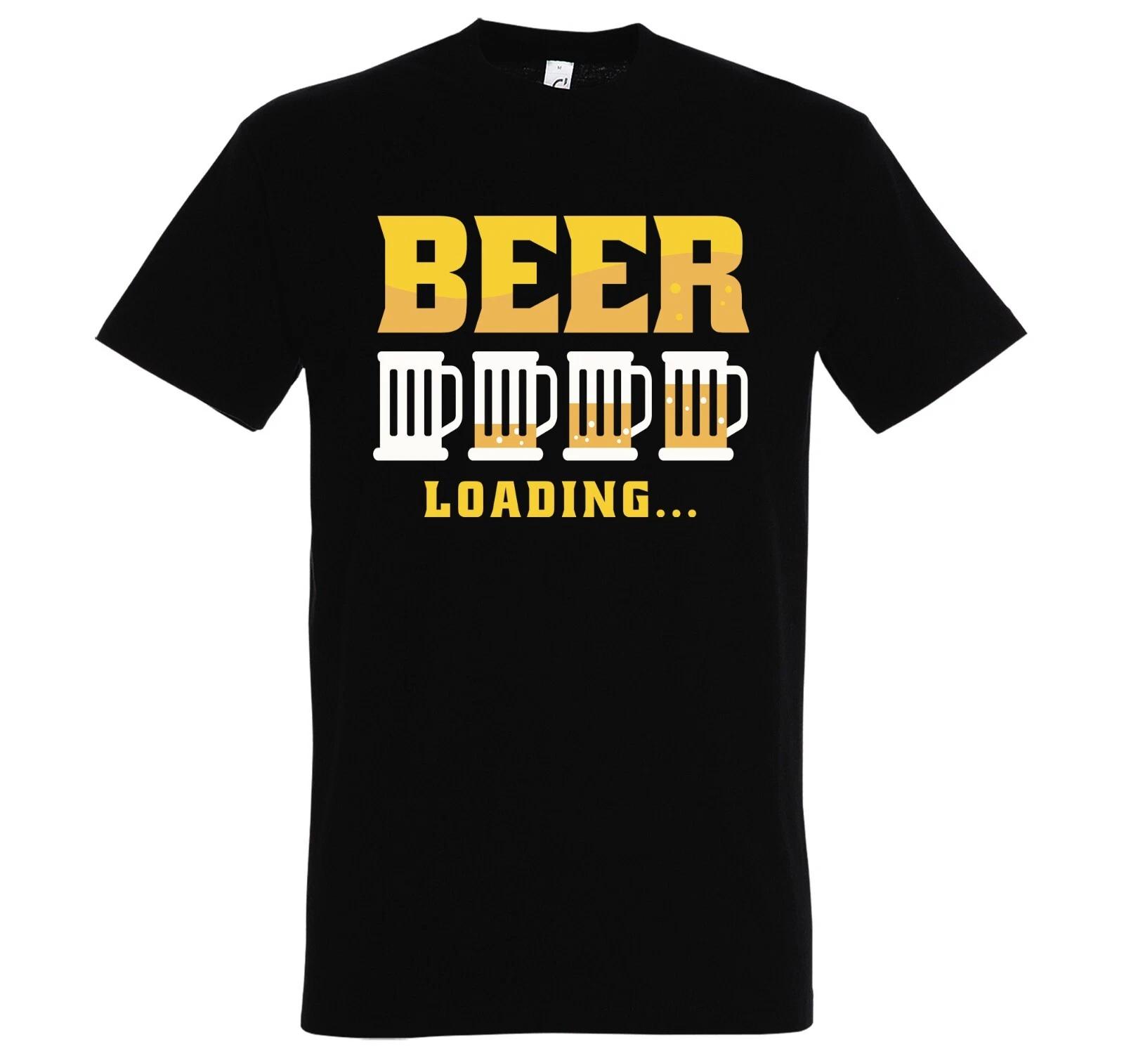 Mens T-Shirt Beer Loading Theme Celebration Alcohol Indulgence Party Gin Friends Fun 3XL