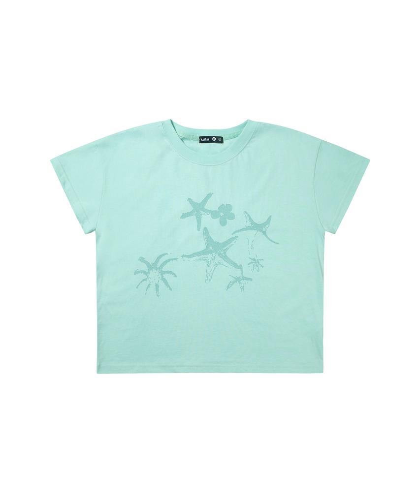 KAIFAI Osel Short Sleeve T-Shirt (Mint) K26Qb226