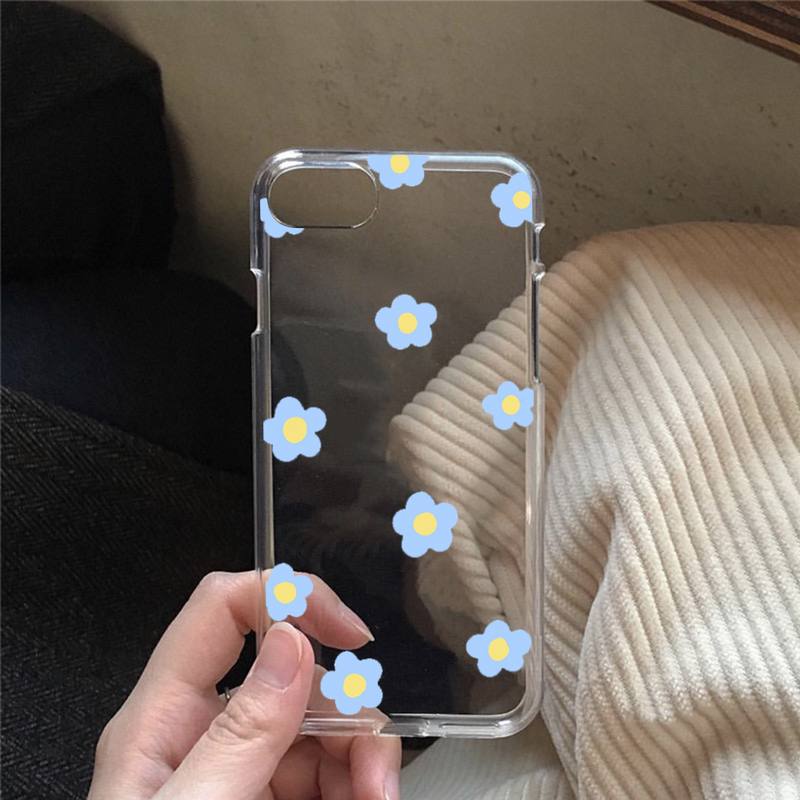 Summer flower small daisies Phone Case for iphone 13 11 12 pro XS MAX 8 7 6 6S Plus X 5S SE 2020 XR case