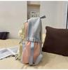 Wasserabweisender, verschleißfester Nylon-Rucksack im koreanischen Stil für High-School-Mädchen