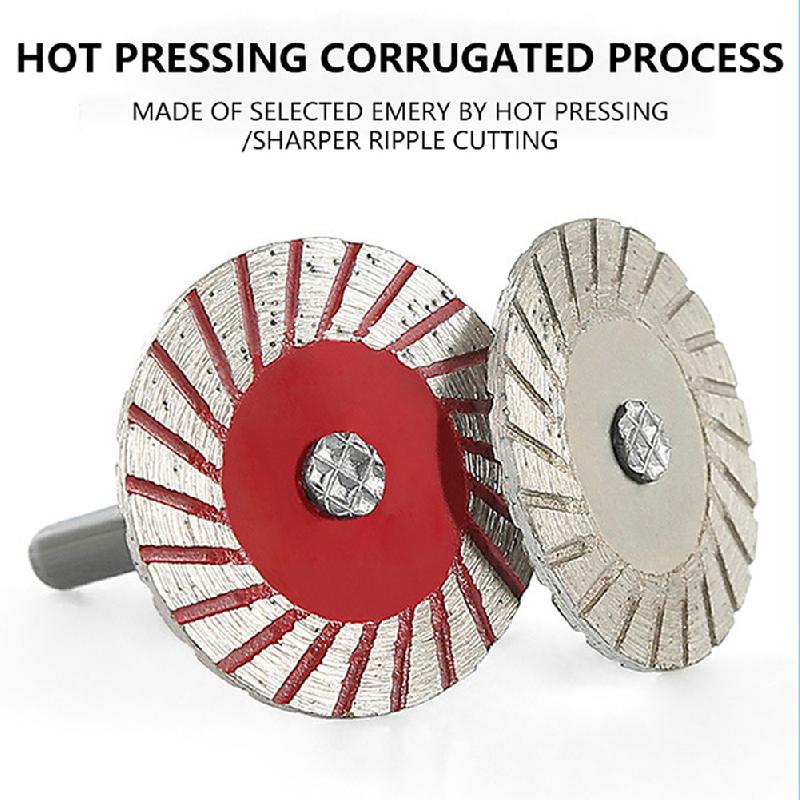 Saw Blade 6mm Diamond Cutting Circular Saw Blade Set Cutting Discs With Mandrel For Dretttmel Drill Wood Metal Stone CuttingTool