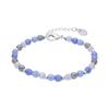 Bracelet - LUXENTER - AFRICA Essence - Blue Crystal - Rhodium-plated Finish - 16-19 Cm