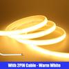 AC 220V COB Streifen 3000K 4000K 6000K Weiß IP65 Wasserdicht Heimdekor Flexibles Band LED Neonlicht