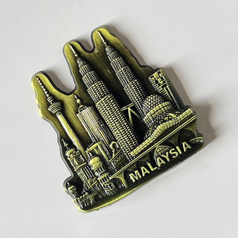 Petronas Towers Souvenir Magnet - Kuala Lumpur Landmark