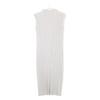 PLEATS PLEASE 22Stainless Steel PP21-JH167 MONTHLY COLORS JUNE Beige Sleeveless Dress Dress 2 grayUsed