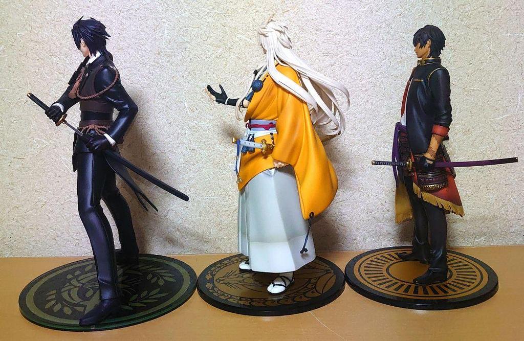 [USED] Max Factory Touken Ranbu ONLINE Okurikara Shokudaikiri Mitsutada Kogitsunemaru