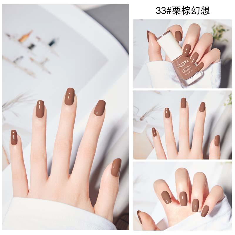 Lakier do paznokci Nie wymaga pieczenia Szybkoschnący Długotrwały Niełuszczący się Oleisty Wodoodporny Biały Lakier do paznokci Niepękający