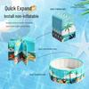 Foldable Inflatable Baby Pool & Sandpit for Indoor/Outdoor Play