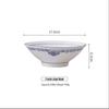 Underglaze Ceramic Noodle Soup Bowl