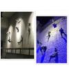 European Vintage Resin Wall Ornament With Climbing Figurines For Lounge And Dining Areas