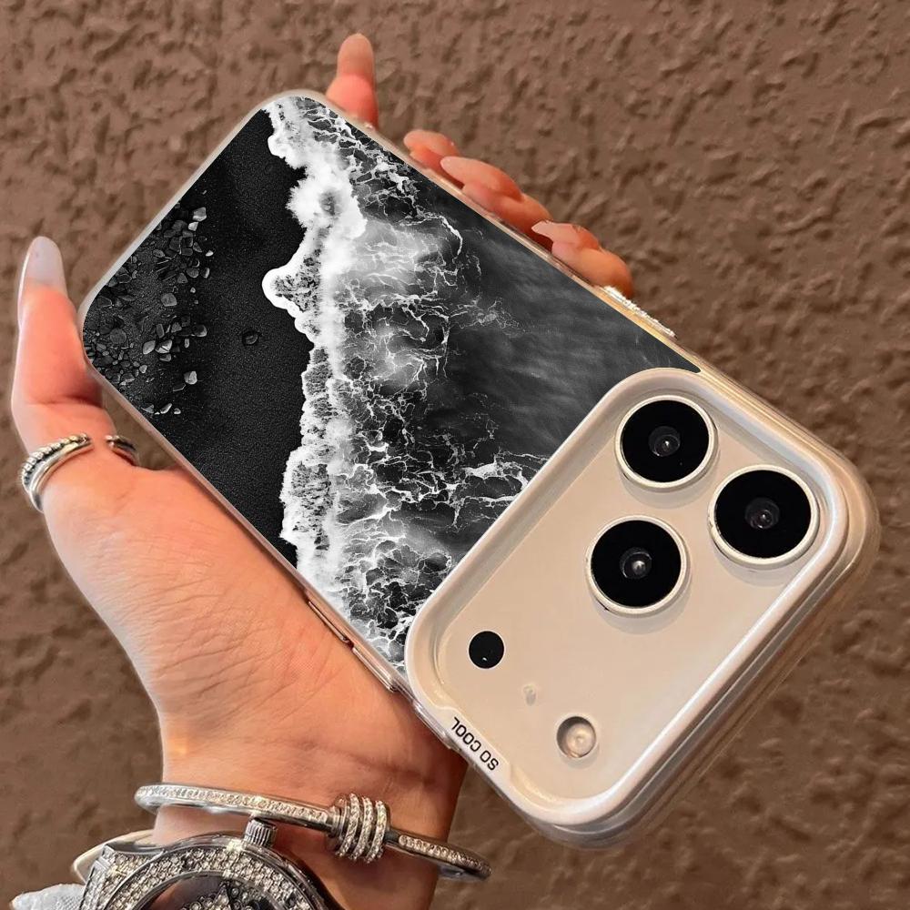 Coastline Landscape Phone Case Case for iPhone17 16 15 14 13 12 11 Pro/ Max/Plus Shock-proof Rear Cover Anti-fingerprint