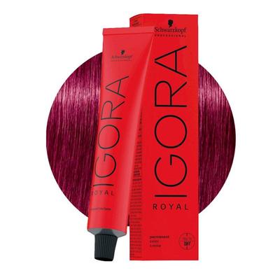 Dauerhafte Coloration - Schwarzkopf - Igora Royal 9-98 - Sehr helles Violettrotblond - 60ml