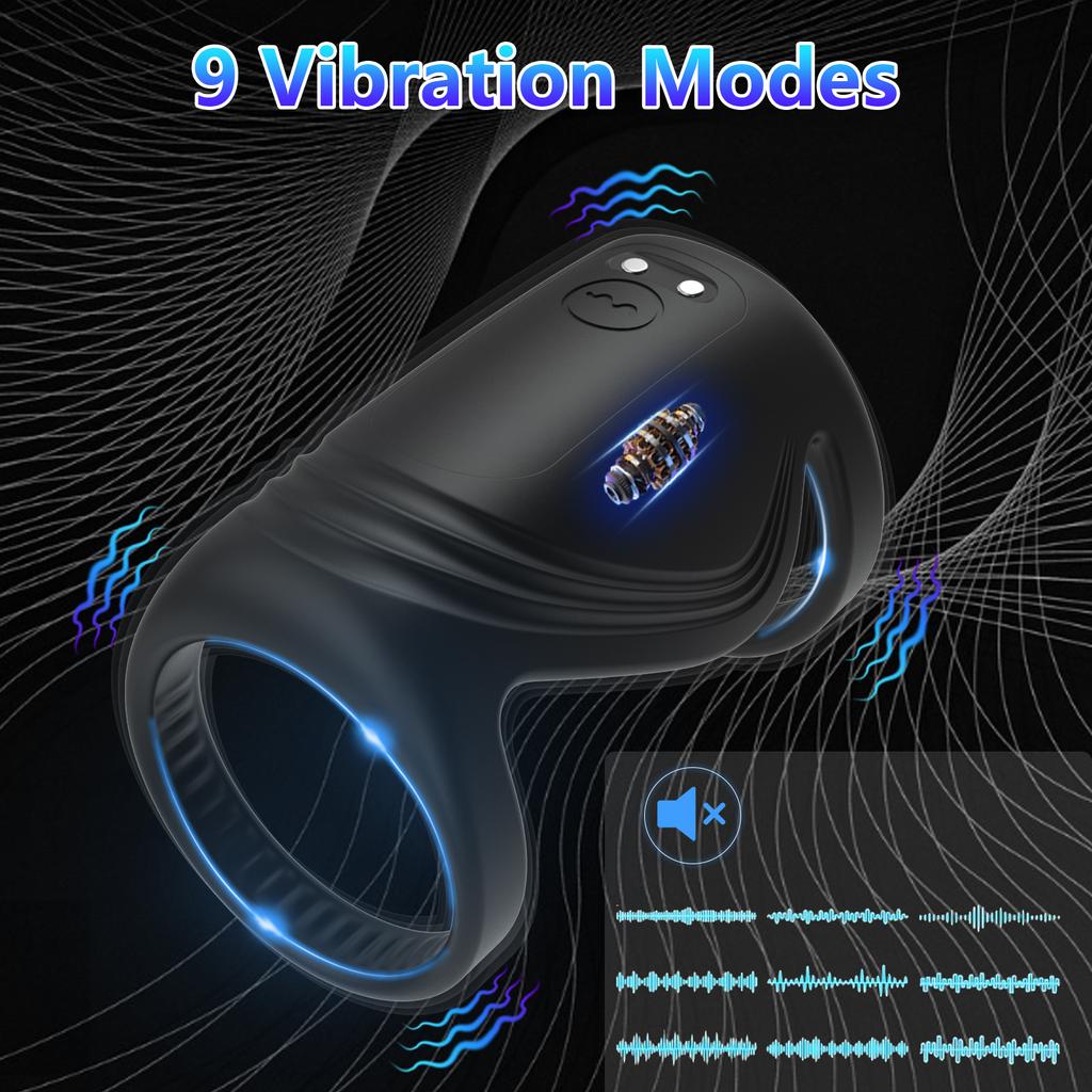 APP Remote Control Wearable Penis Sleeve Cock Ring Vibrator Men Couples Vibrating Rings Penis Delay Trainer Stimulator Sexy Toys Delayed ejaculation