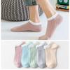 BMW Socks for men and women, spring and summer short socks, men's anti-odor and sweat-absorbent white socks, short socks for women