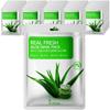 Rocky's Real Fresh Aloe Mask Pack, 50 Pcs, 1 Pcs