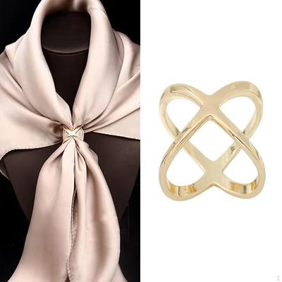 Broche pour Écharpe, Vêtements, Robes, Décoration, Porte-écharpe, Tricot, Artisanat, Alliage