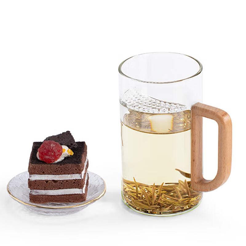 Nanshan Mr. Anti-scalding Glass Tea Cup with Filter