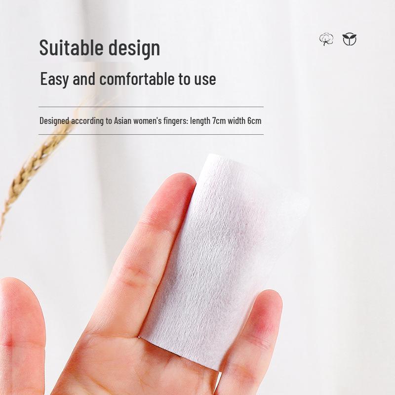 1200 výšivkových bavlněných tamponků pro semi-permanentní make-up: Jednorázové, Nail Art, Odstraňovač laku na nehty, Mokrý obklad & Odličovač