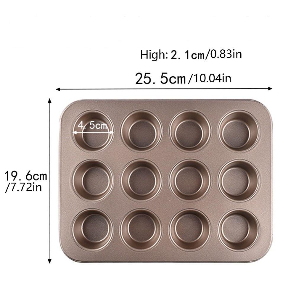 Homemade Muffin Pan for Baking Nonstick Egg Cups Set Thick Cupcake Baking Pan  Cheesecake