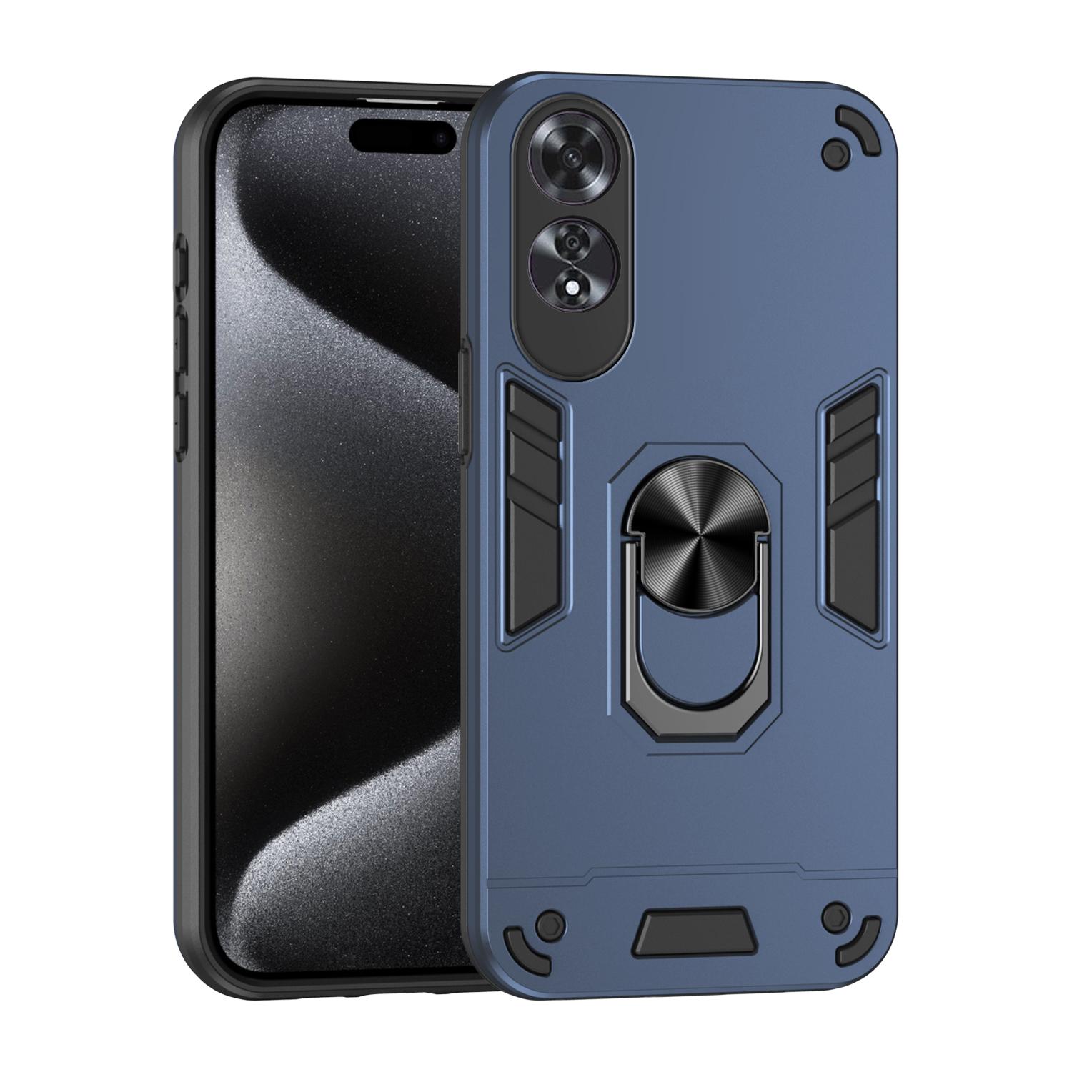 For OPPO A60 4G Case OPPO A98 Cover Oppo F23 Cases Military Armor Shockproof Protective Cover Ring Stand Holder Fundas Coque OPPO A60 4G