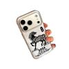 Year of the Horse Auspicious Transparent Phone Case for Apple 11, 14, 15, 16 Pro, & 17 Pro Max, Soft Cover for 7/8 Plus