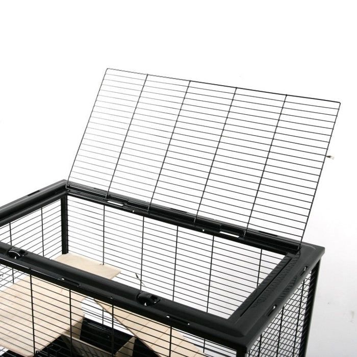 Cage - Zolux - Neo Cosy - Grands Rongeurs - Gris - 78x48x80 cm