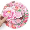50 Peony Flower Graffiti Waterproof Stickers for DIY Phone Cases and Suitcases