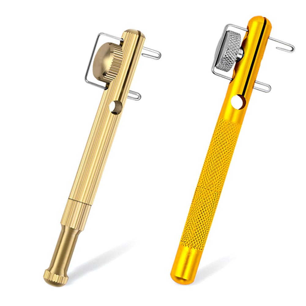 Fast Automatic Fishing Hook Tyer Aluminum Alloy Quick Double-headed Needle Tying Device for Easy Knots Saltwater Bait Lure Riggi 260319