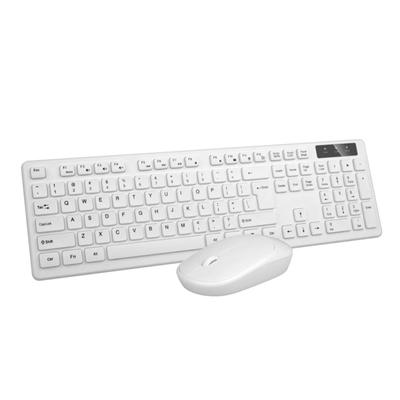Wireless Bluetooth-compatible Keyboard Mouse Set 2.4g Plug-Play Waterproof Keyboard Mouse For Desktop Laptop Compact
