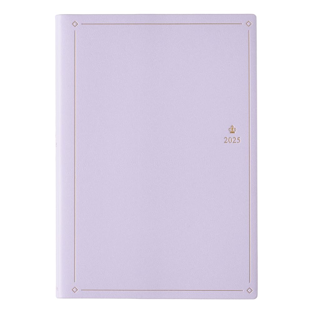 9701 Апрель Королевский Бранч x Pagem Еженедельник A5-i Вертикальный Понедельник (Крем черничный)