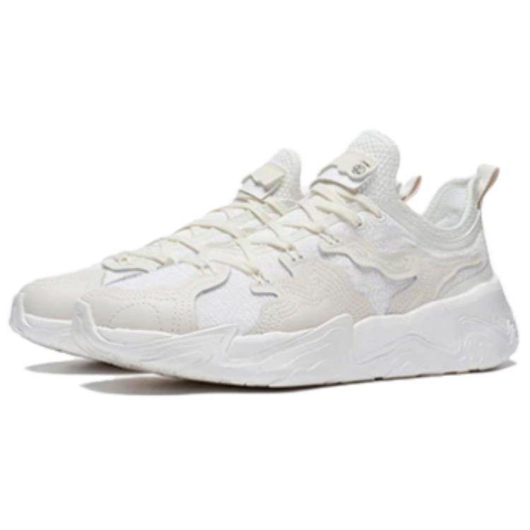 Li Ning Jackie Chan X  Kung Fu Series Fabric Synthetic Leather Comfortable Versatile Non-Slip Wear-Resistant Low-Top Sports Casual Shoes AZGT063-2