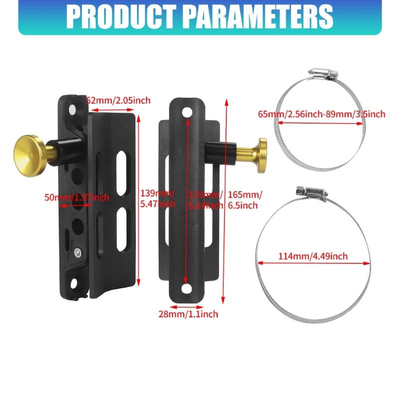 Vehicle Fire Extinguishers Holder Mount Bracket Fixing Device for ATVs UTV Models Quick Release Design