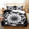 Sun and Moon Duvet Cover Set Boho Bedding Set for Kids Boys Girls Bohemian Style Queen Size Comforter Cover Psychedelic Design