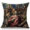Renaissance Baroque Spain Artist El Greco Famous Religious The Bible Stories Oil Painting Decorative Pillow Case Cushion Cover