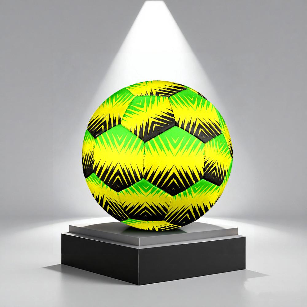 1pc Abstract Size 5 Soccer Ball Professional Match Training Football Indoor &Outdoor Sports Ball Lightweight Durable C6591