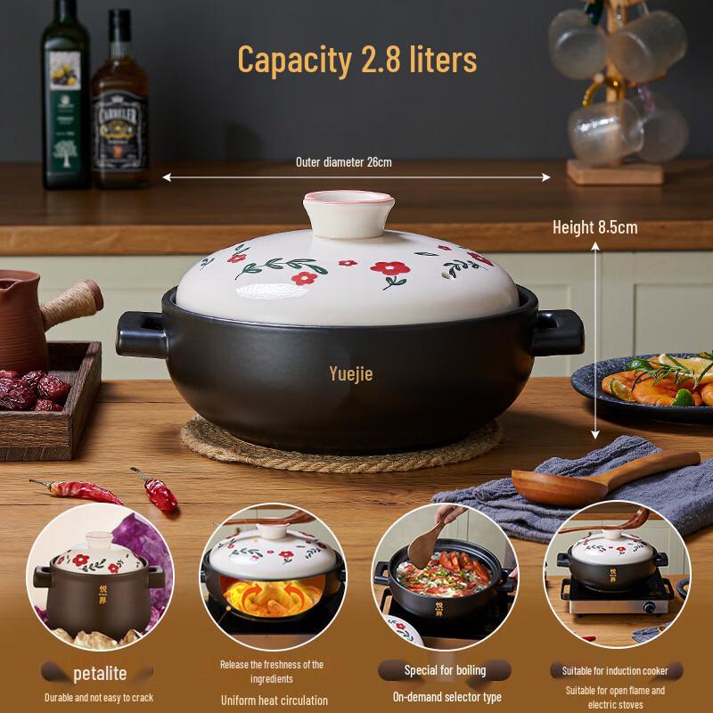 

Ceramic Casserole Pot for Gas Stove