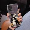 Black Cat Cartoon Cute Phone Case For Samsung Galaxy A17 A16 A15 A14 A13 A57 A56 A55 A54 A53 A37 A36 A35 A34 A33 A26 A25 A24 A23