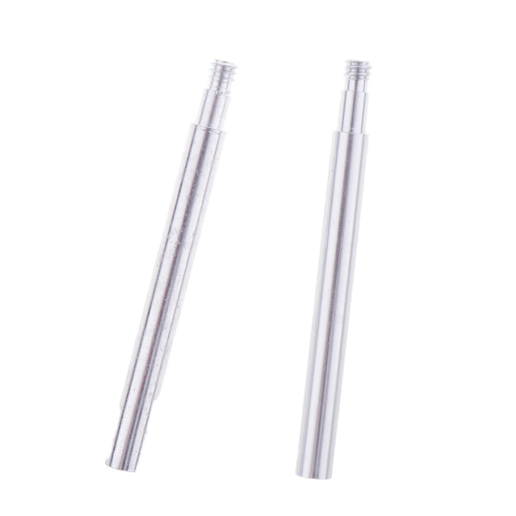 2pcs Bike 70mm / 2.76\\\\\\\'\\\\\\\' Alloy Presta Valve Extender