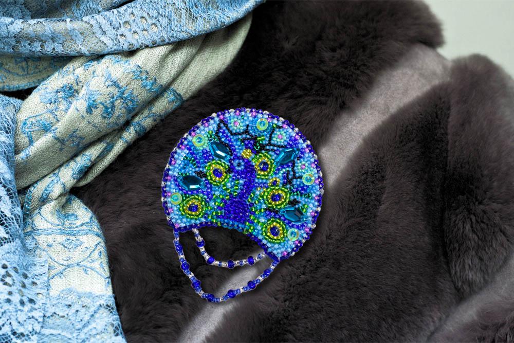 Набор для вышивки бисером украшения на натуральном художественном холсте Абрис Арт Птицы