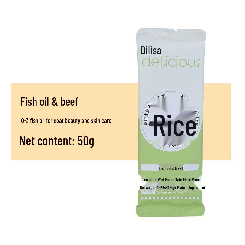 Nutritious Pet Food: Complete Wet Food Pouches and Nutrition Bars for Cats and Puppies