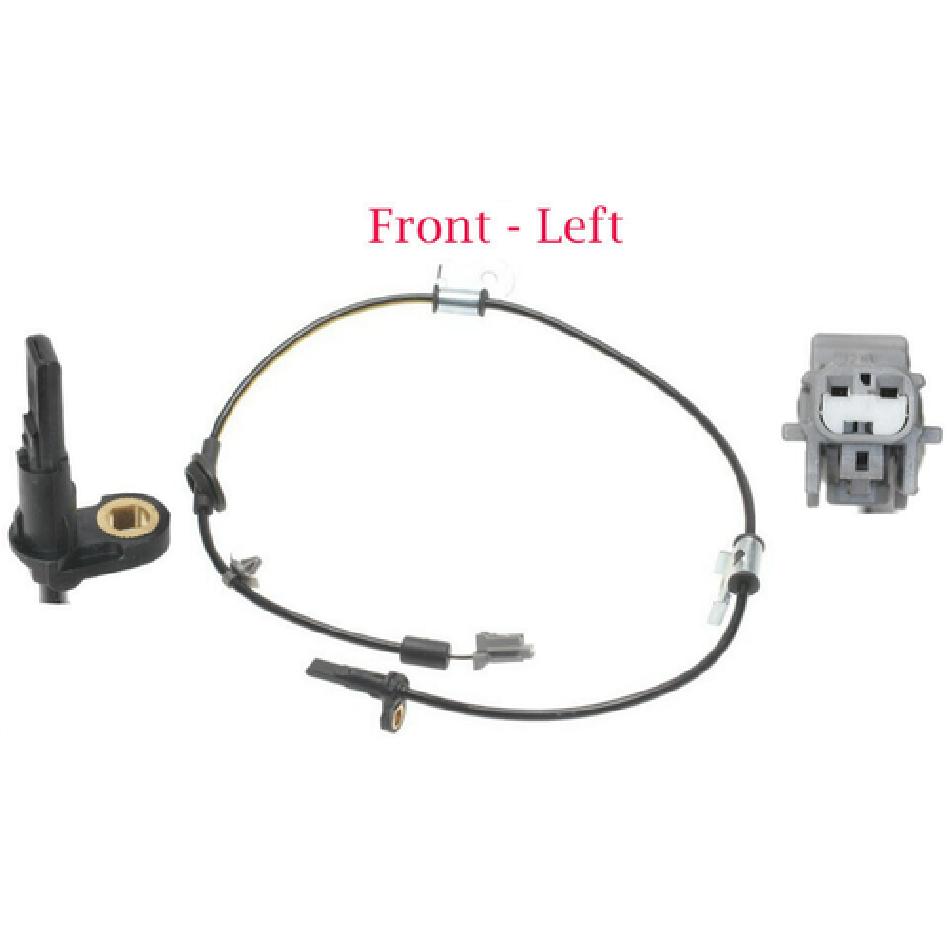 2 X ABS Wheel Speed Sensor & Connectors Front L/R Fit Subaru Forester Impreza &