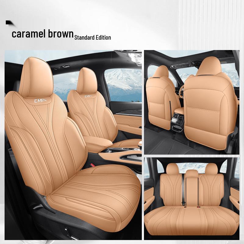 Husă de scaun auto din piele integrală pentru toate sezoanele pentru Xingyue L, model cu cinci locuri