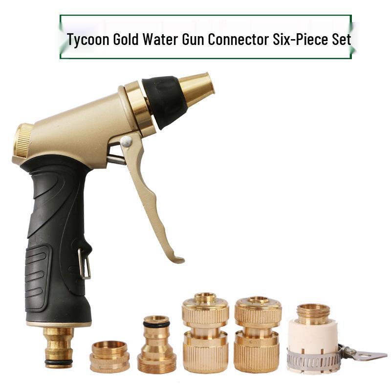 Mosiężna dysza i szczotka do mycia samochodu pod wysokim ciśnieniem