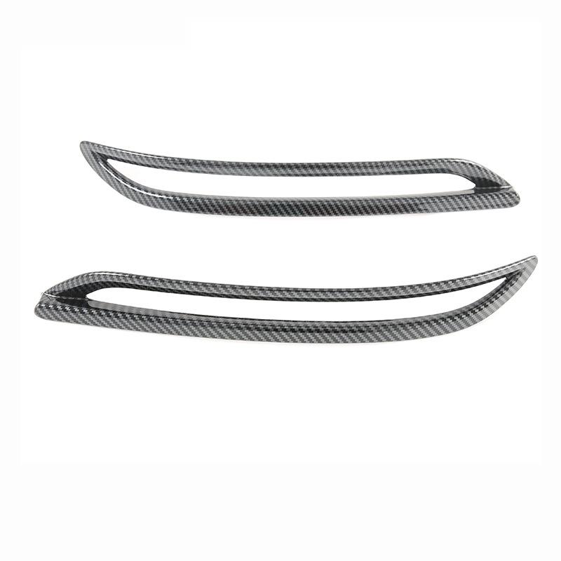 For Volkawagen VW Golf 8 MK8 2022 ABS Car Rear Fog Light Cover Trim Tail Foglight Lamp Frame Sticker Accessories