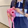 Cute Ugly Cute Bear Puff Cartoon Bag New Sweet Girl Heart One Shoulder Crossbody Doll Bag