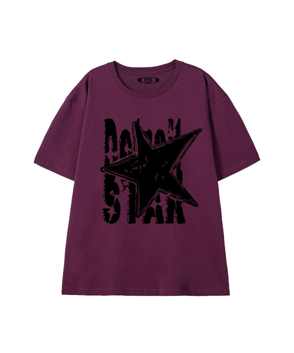Biel Detroit Star Short-Sleeve T-Shirt Wine M