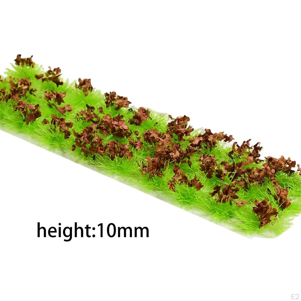 Bushy Tufts Static Scenery Model Artificial Grass Gaming Dioramas Flower Cluster for