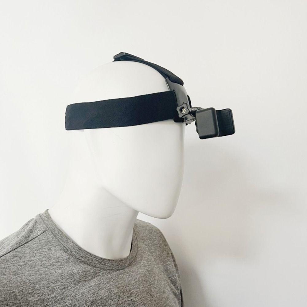 Nylon Head Strap Mount Adjustable POV Shooting Bracket Creative Camera Head Strap  Outdoor Sports